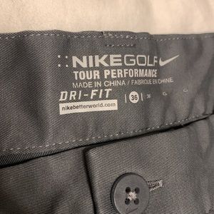 Dark Grey Nike Golf Dri-Fit Shorts